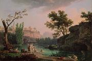 Claude Joseph Vernet Landscape in Italy Germany oil painting artist